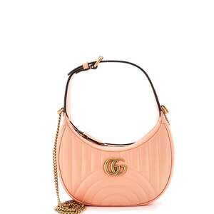 Gucci Gg Marmont Half Moon Hobo #220874G14B